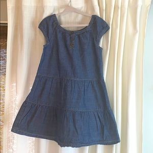 Girls denim summer dress